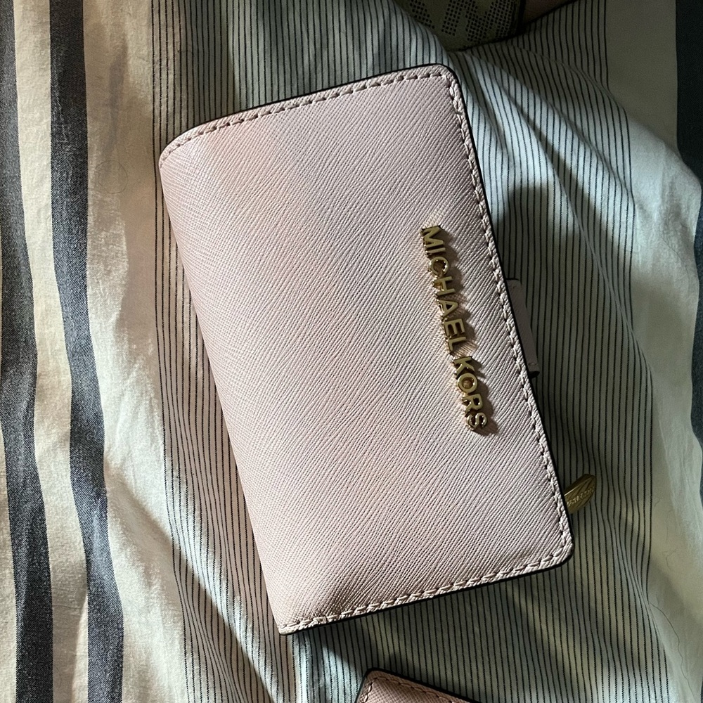 Pink MK real wallet